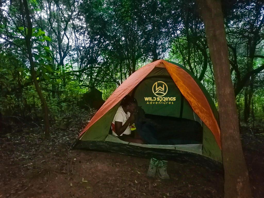 Mount Longonot Crater Camping